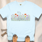 Among the Flowers and the Stars  T-shirt