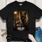 GSD Life film noir movie poster T-shirt