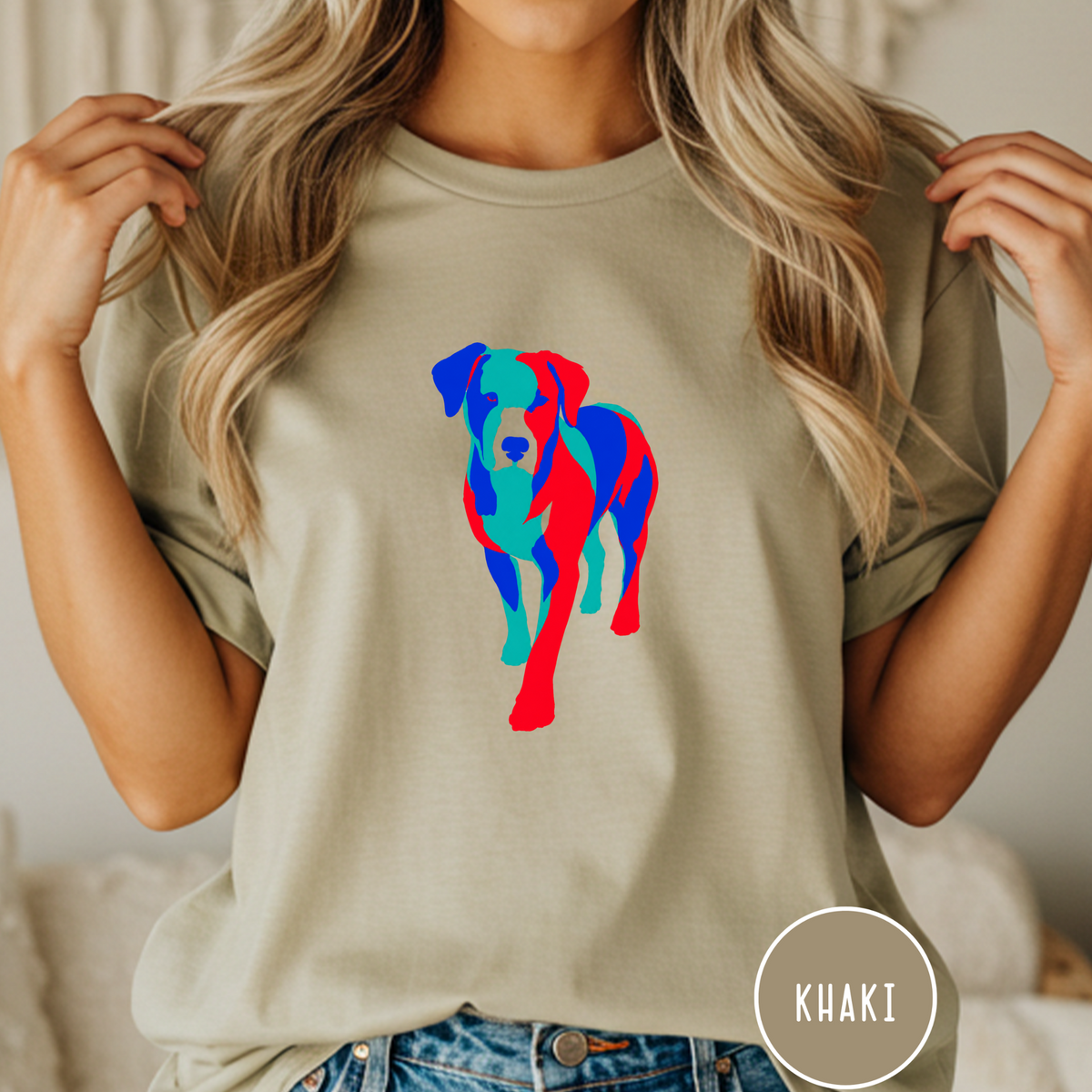 Pop Art Dog T-shirt