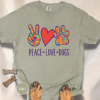 Peace Love Dogs T-shirt