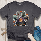 Haunted Trails Dog Paw T-Shirt