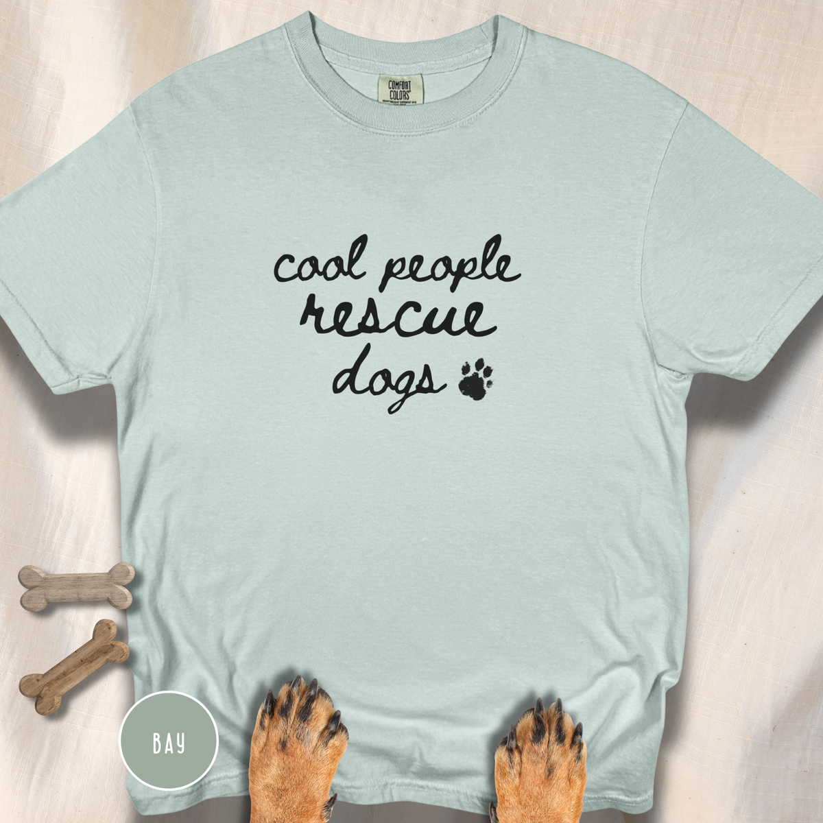 Cool People Rescue Dogs T-shirt