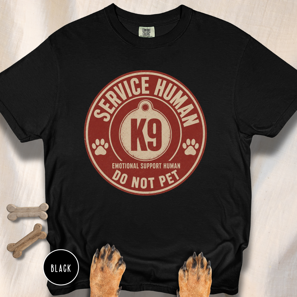Service Human Do Not Pet  T-shirt