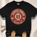 Service Human Do Not Pet  T-shirt