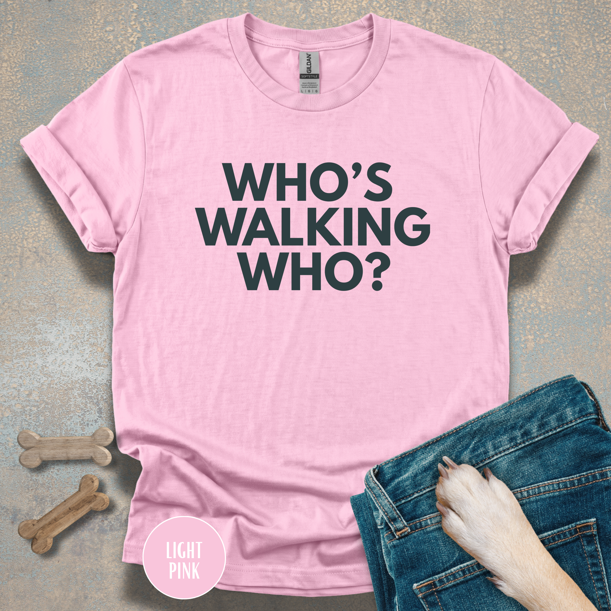 Who's Walking Who? T-shirt