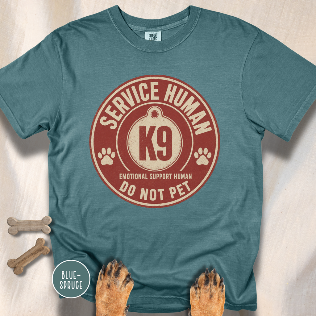 Service Human Do Not Pet  T-shirt