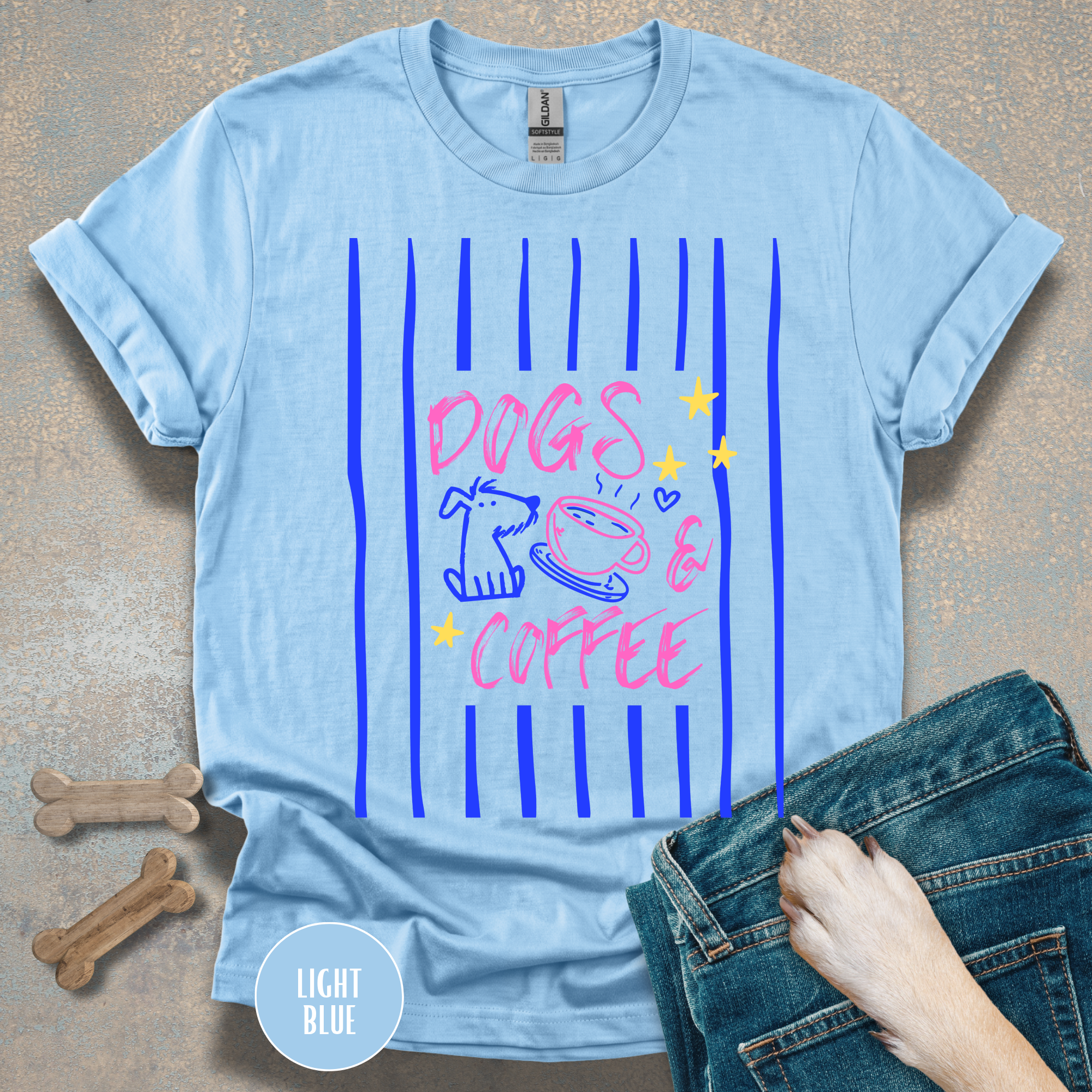 Dogs & Coffee T-Shirt