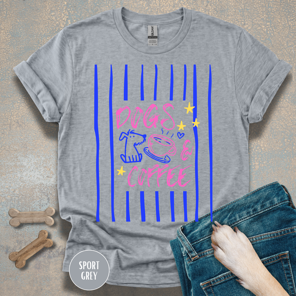Dogs & Coffee T-Shirt