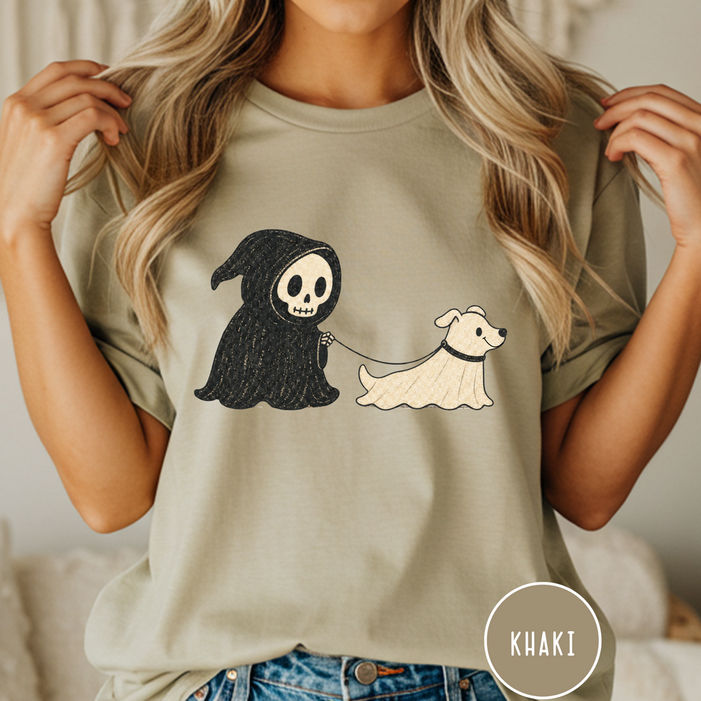 Reaper Walks the Dog T-shirt