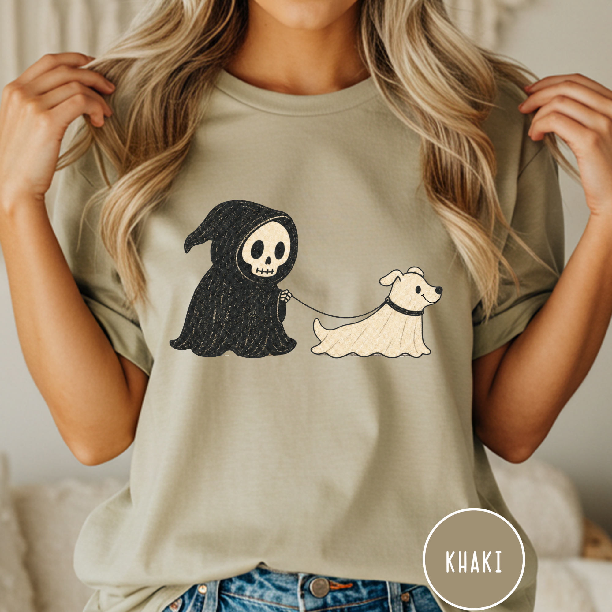 Reaper Walks the Dog T-shirt