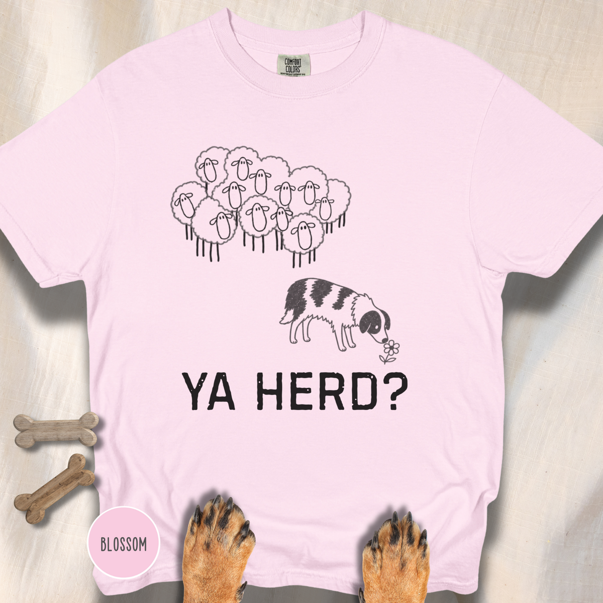 Ya Herd? Sheep Dog T-shirt