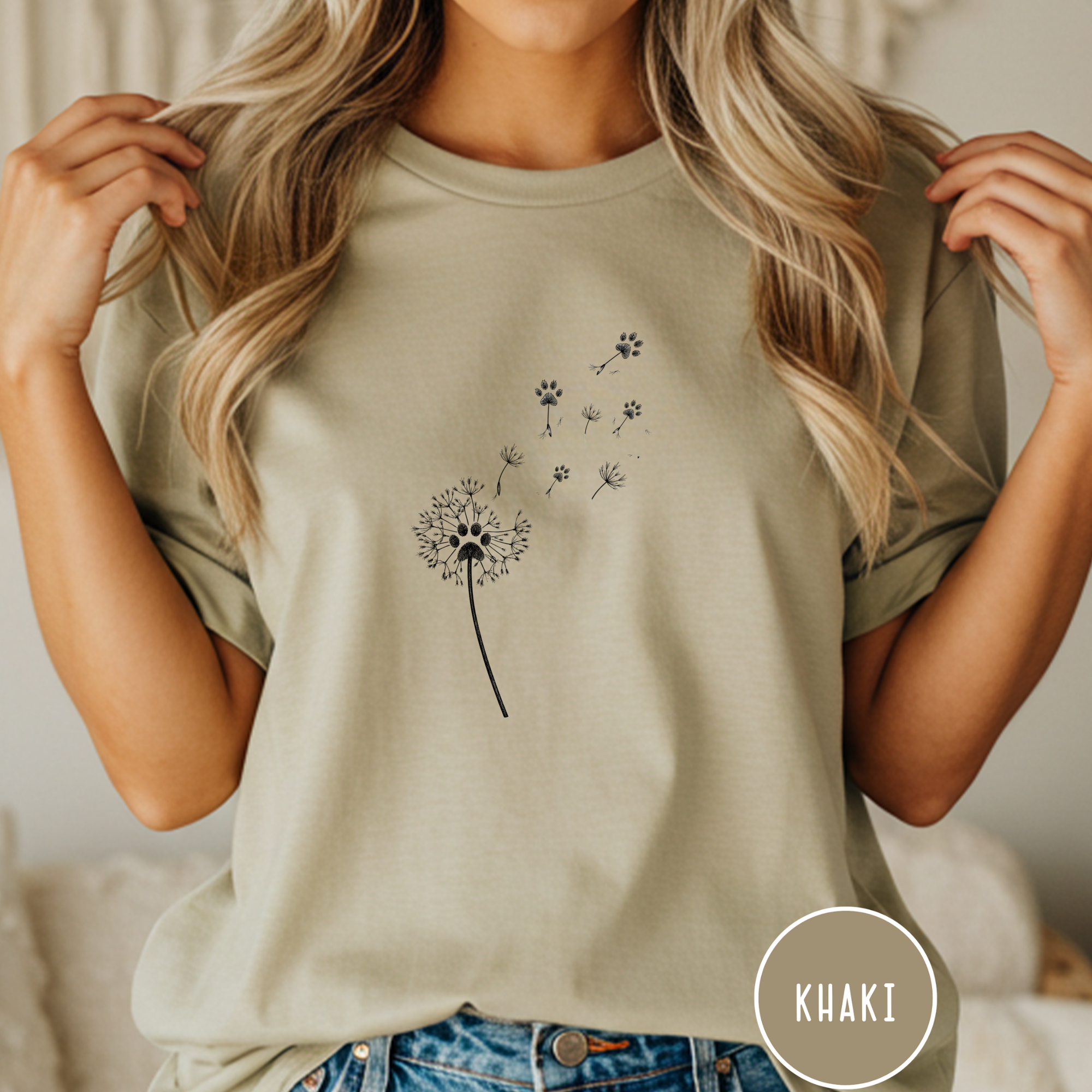 Dandelion Paw T-shirt