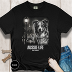 Aussie Life Film Noir Movie Poster T-shirt