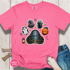 Spooky Season Dog Paw Comfort Colors T-Shirt