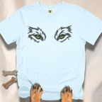 Green Eyes of the Grey Wolf  T-Shirt