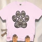 Jumping Spider Paw Print T-shirt
