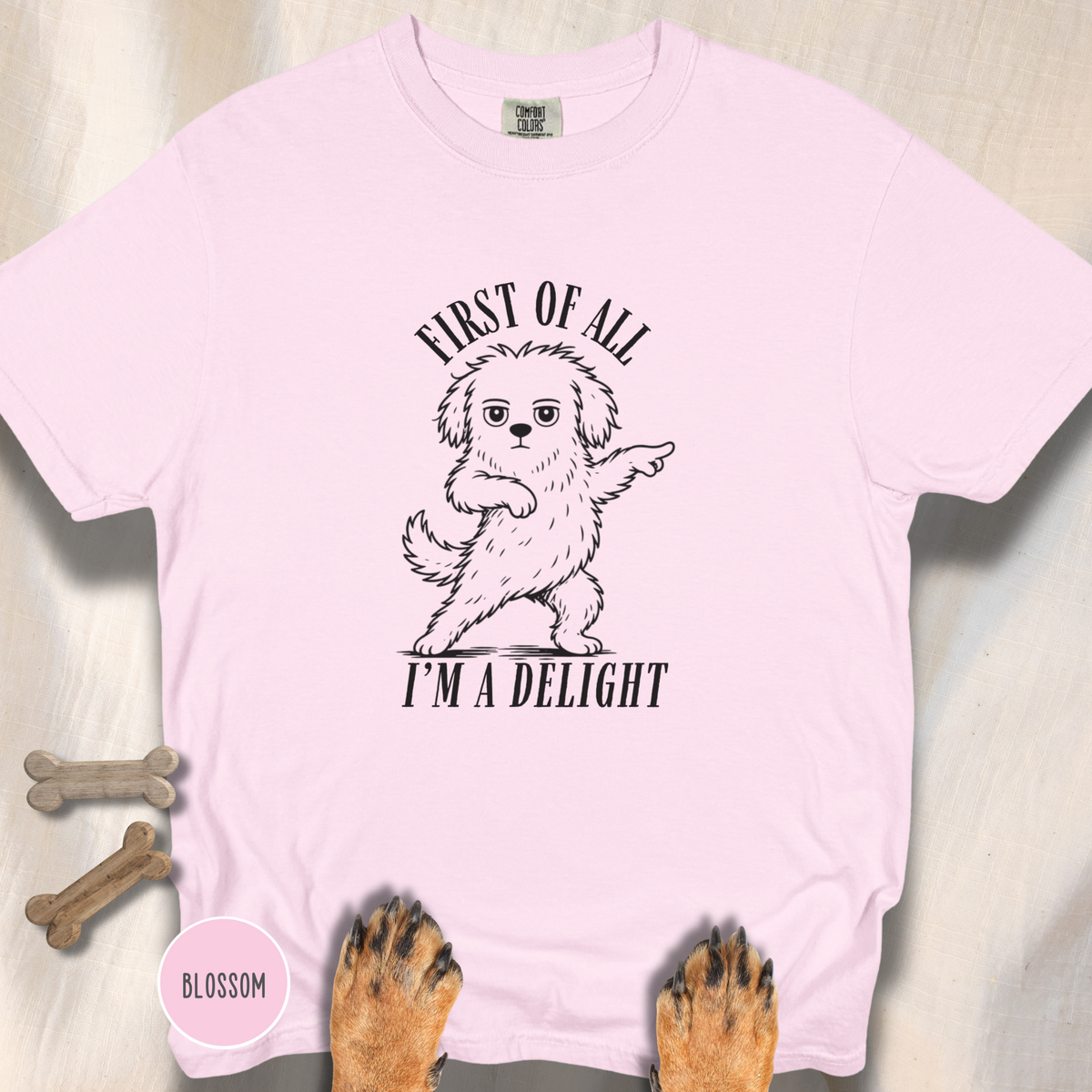 First of All I'm a Delight T-shirt