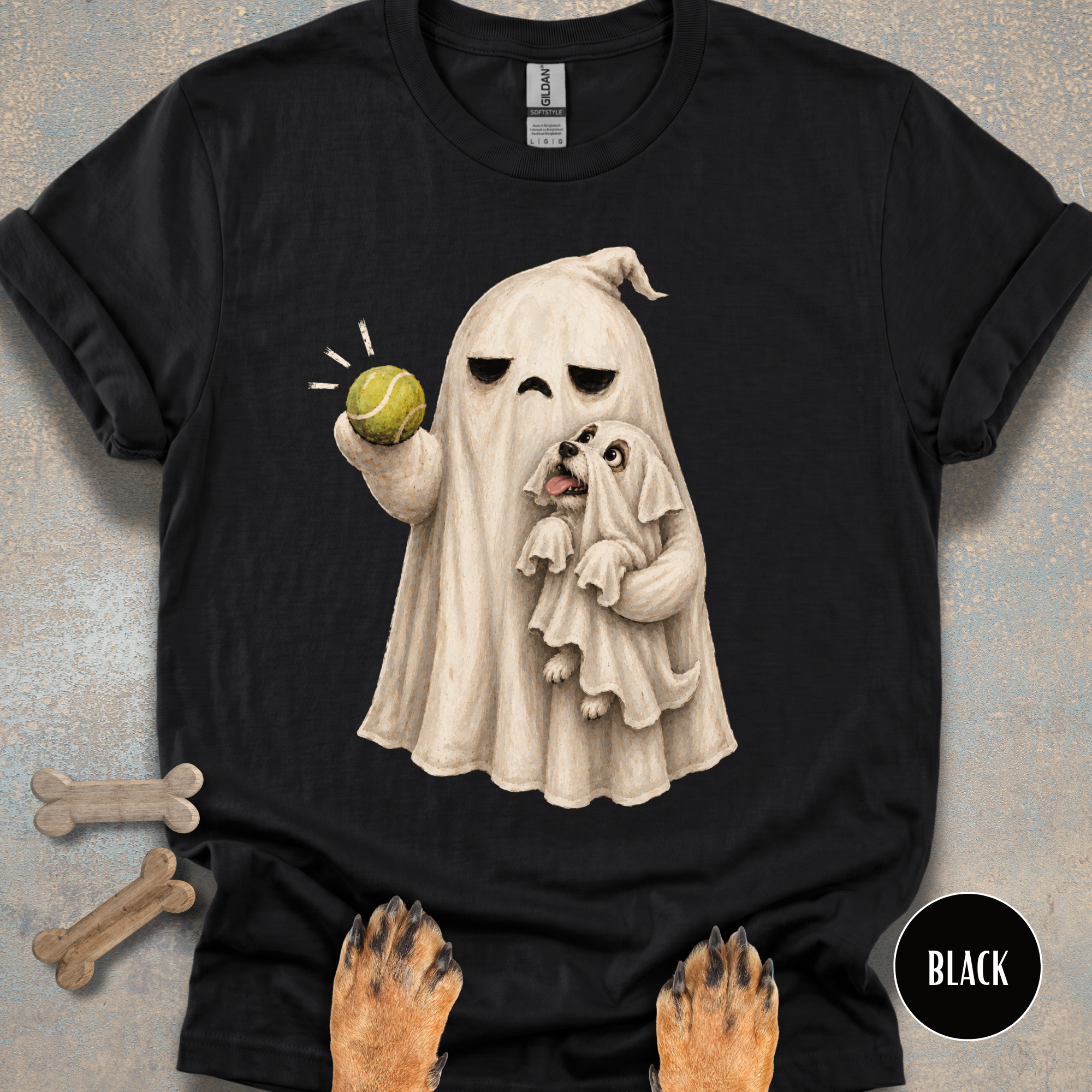 Ghost Got the Ball T-shirt