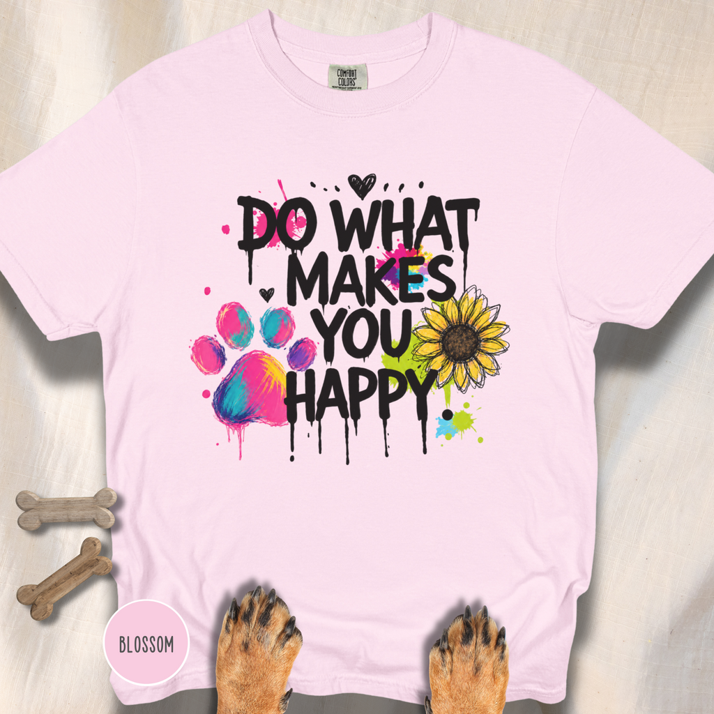 Do What Makes You Happy Sunflower T-shirt