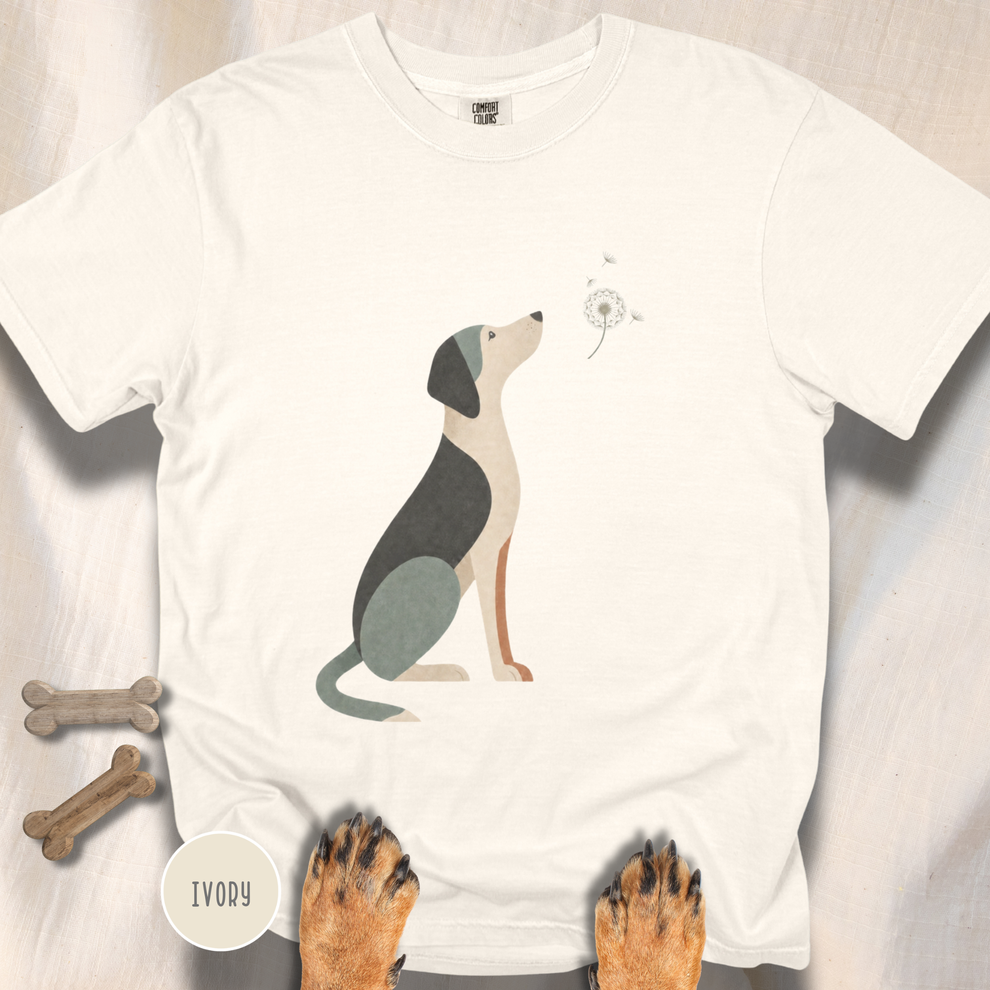 A Dog and a Dandelion T-shirt