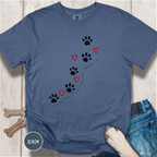 Paws and Hearts Trail T-shirt