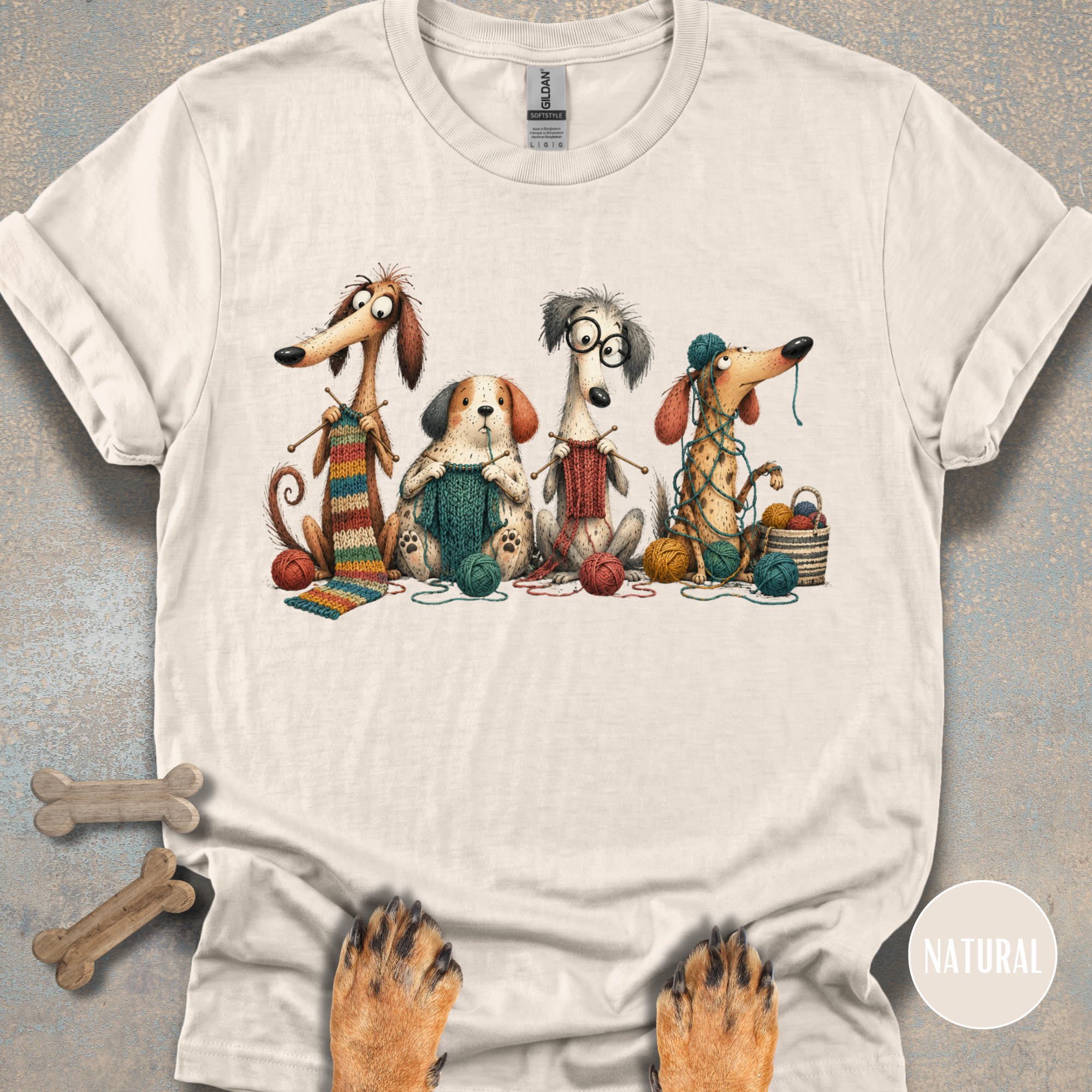 Dog Knitters T-shirt