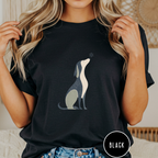 When the Snow Flies Dog T-shirt