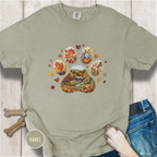 Fall Dog Paw T-shirt
