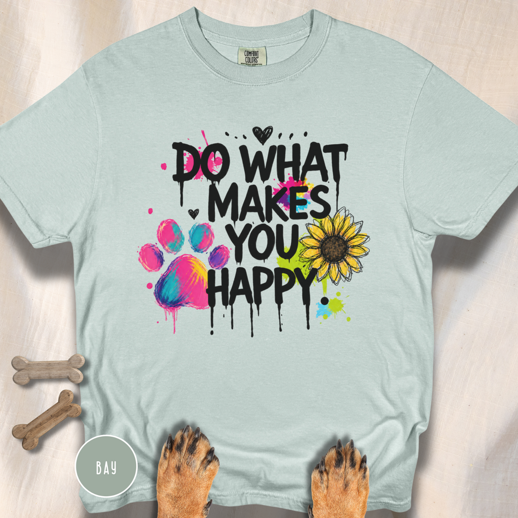Do What Makes You Happy Sunflower T-shirt