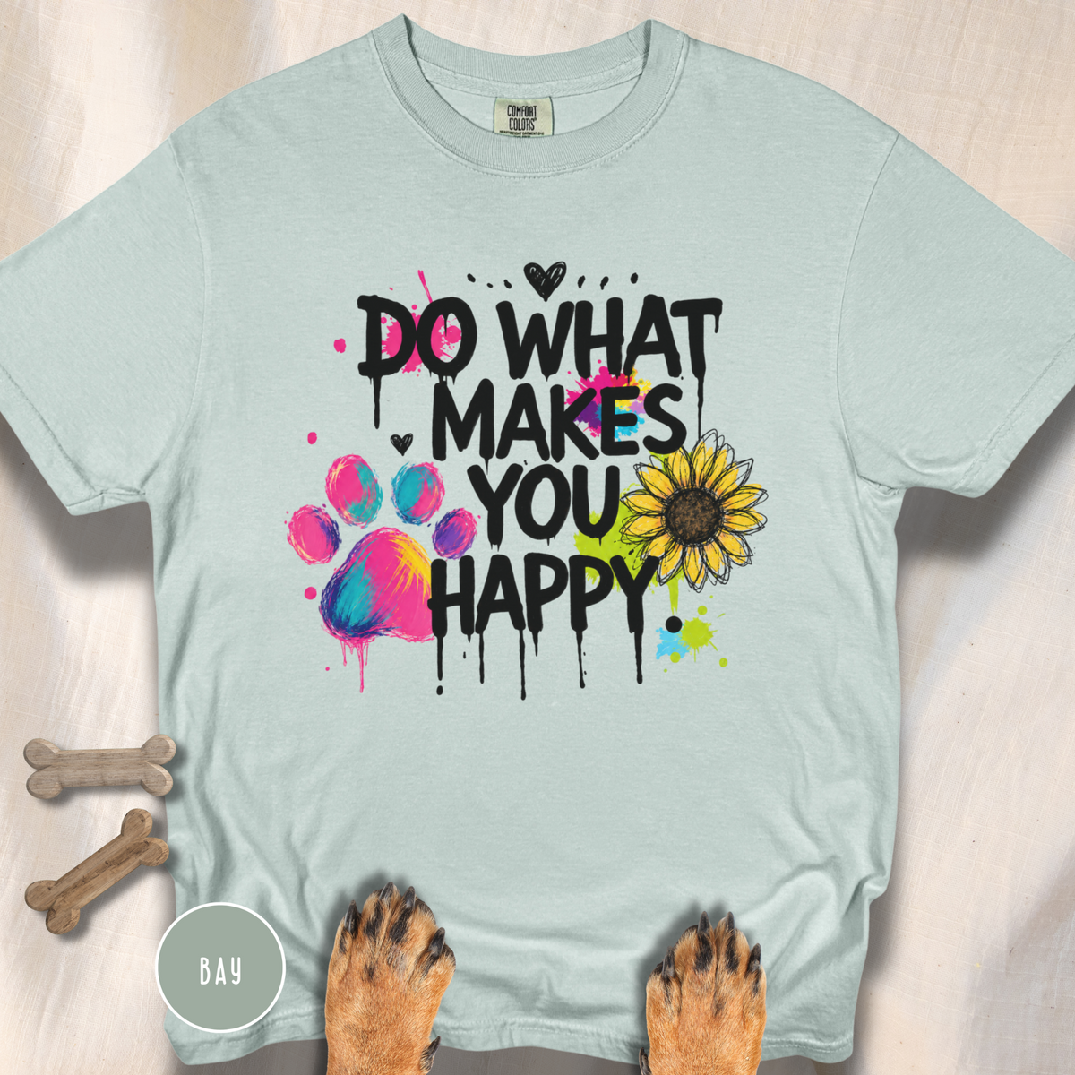 Do What Makes You Happy Sunflower T-shirt