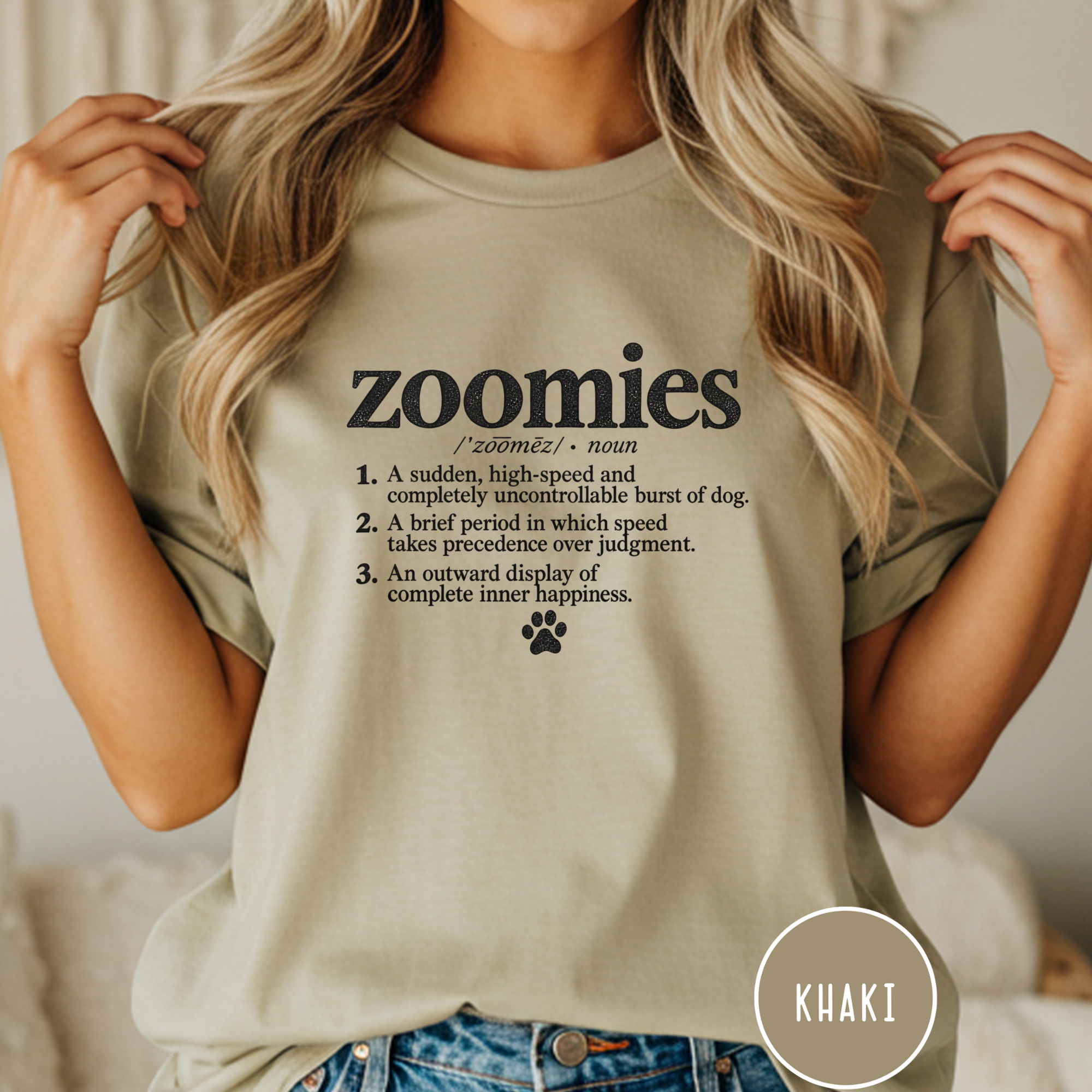 Zoomies Definition T-Shirt