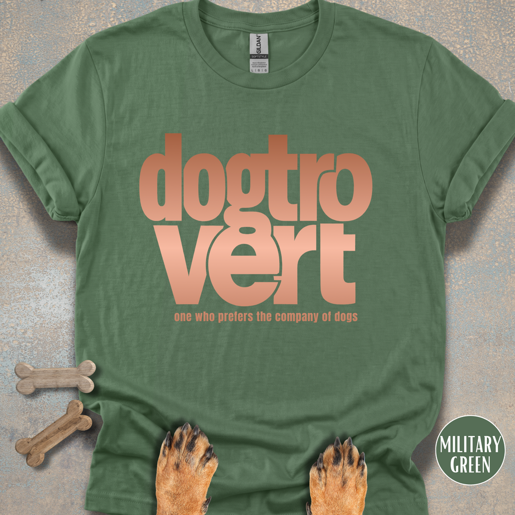 Dogtrovert Statment T-shirt