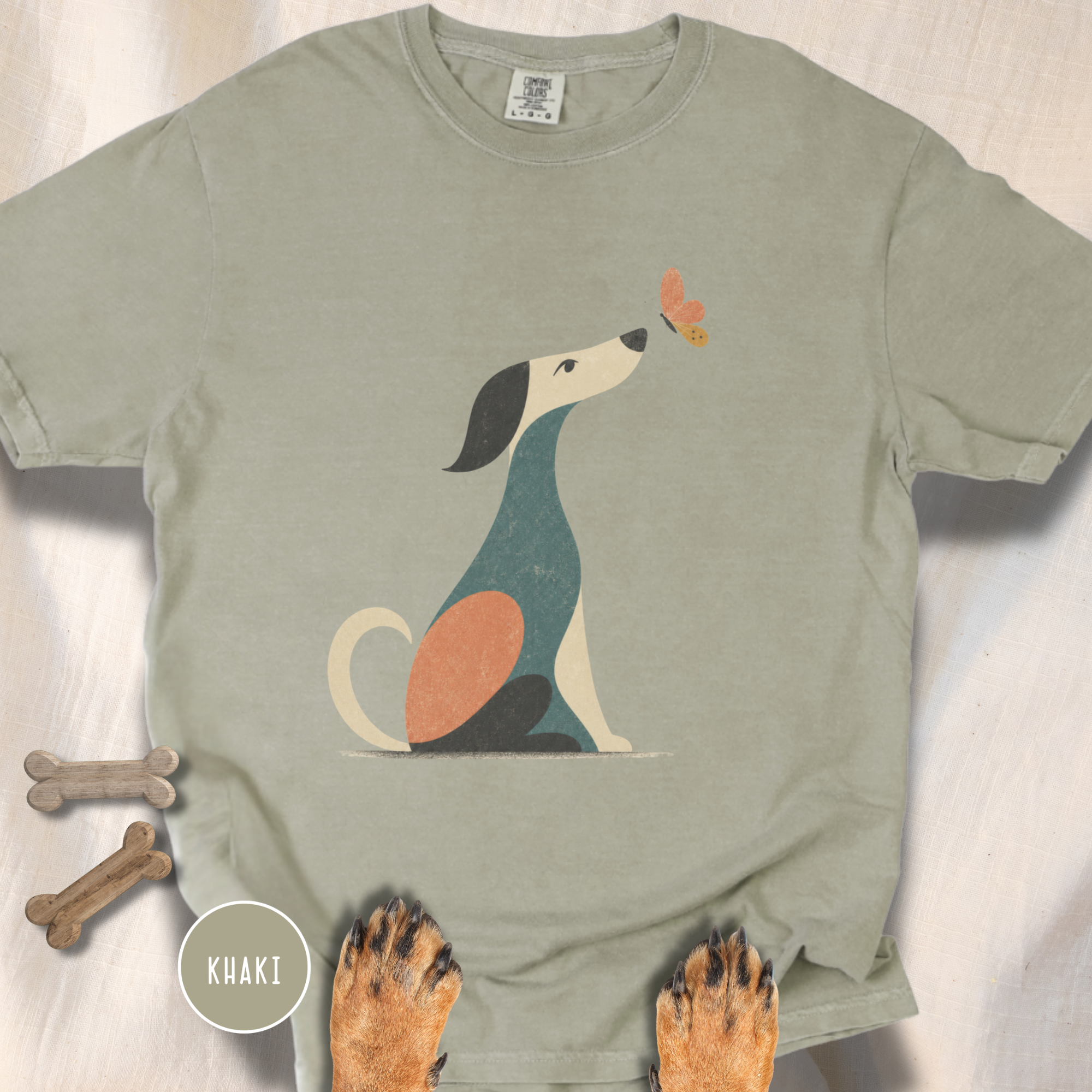 A Dog and a Butterfly T-shirt