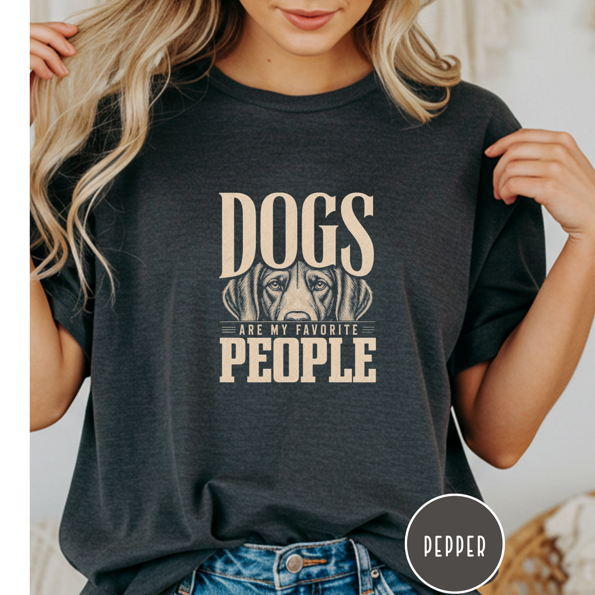 Dogs are my Favorite People  T-Shirt