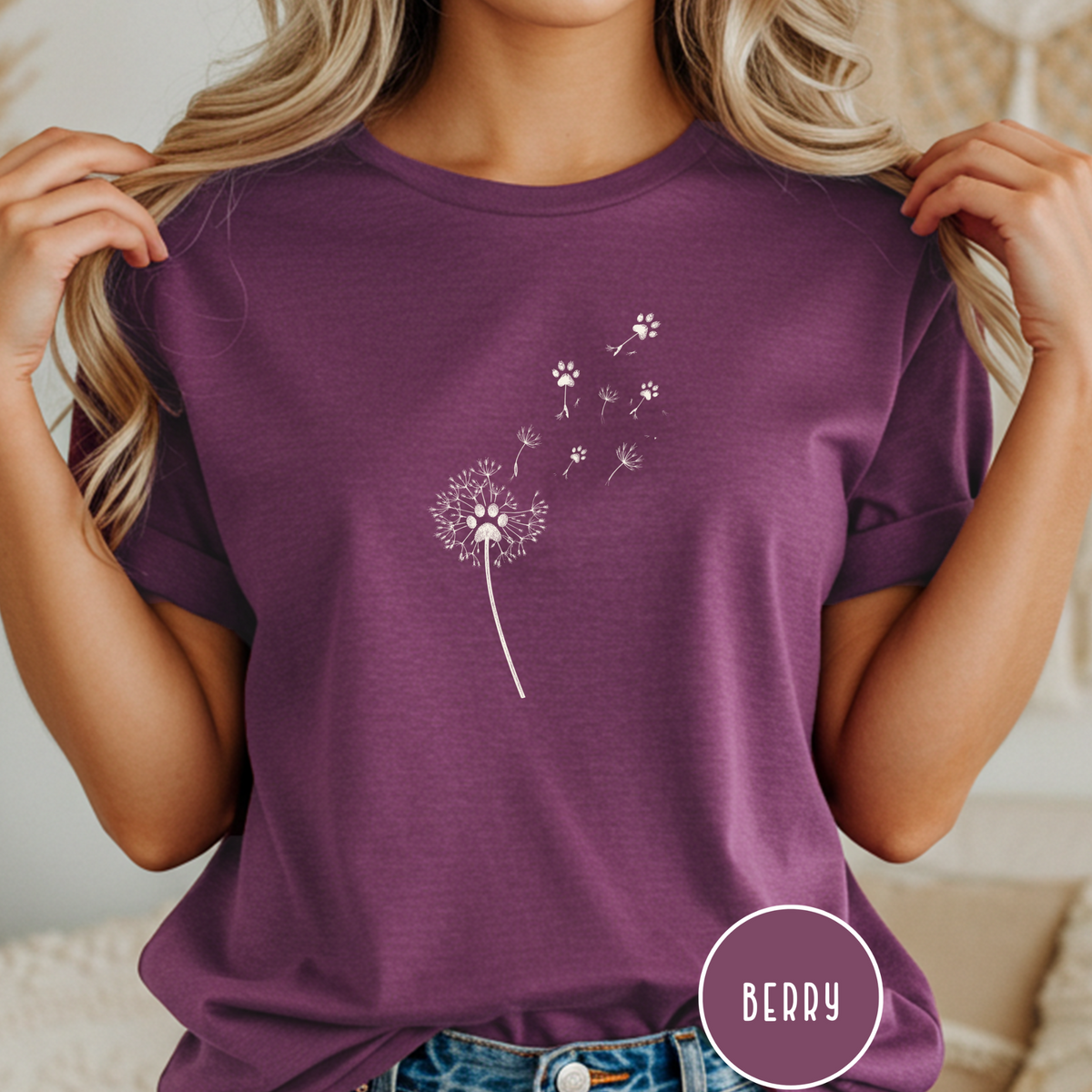 Dandelion Paw T-shirt