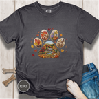 Fall Dog Paw T-shirt