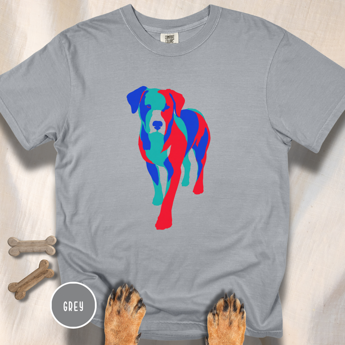 Pop Art Dog T-shirt