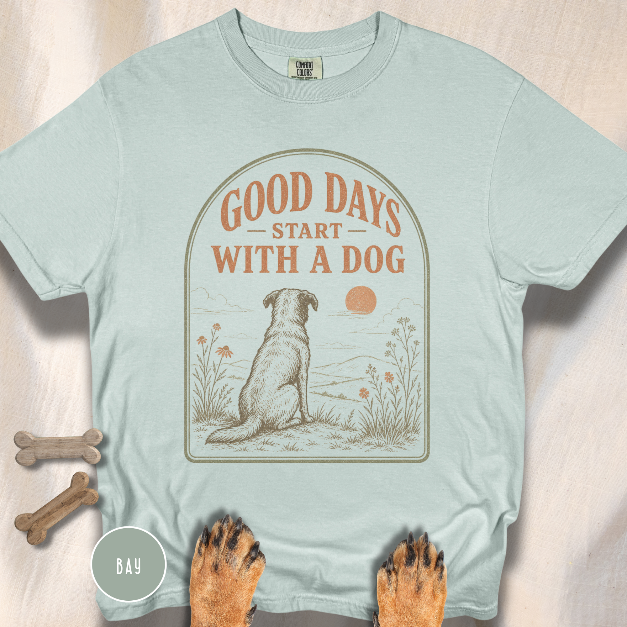 Good Days Start with a Dog  T-shirt