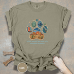 Desert Dog Lover Graphic T-Shirt for Adventure Dog Moms