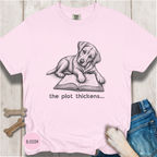 Labrador The Plot Thickens T-shirt