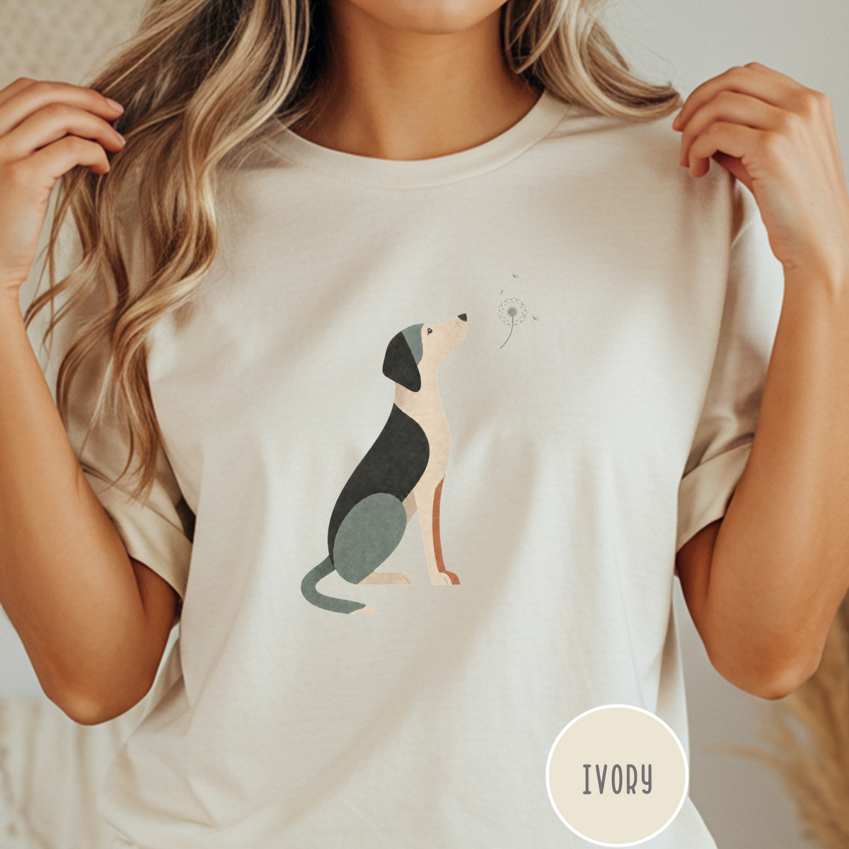 A Dog and a Dandelion T-shirt