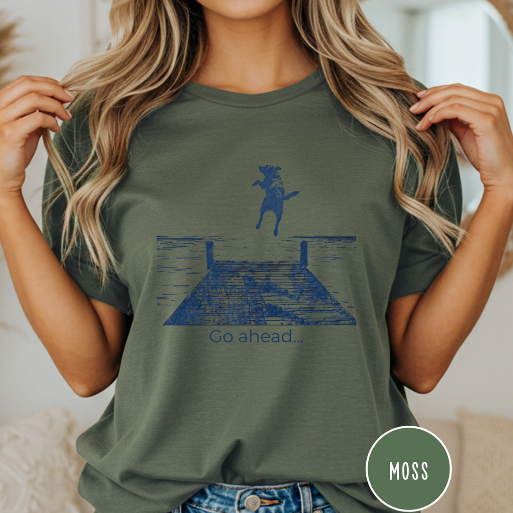 Go ahead...and Jump Dock Dog T-Shirt