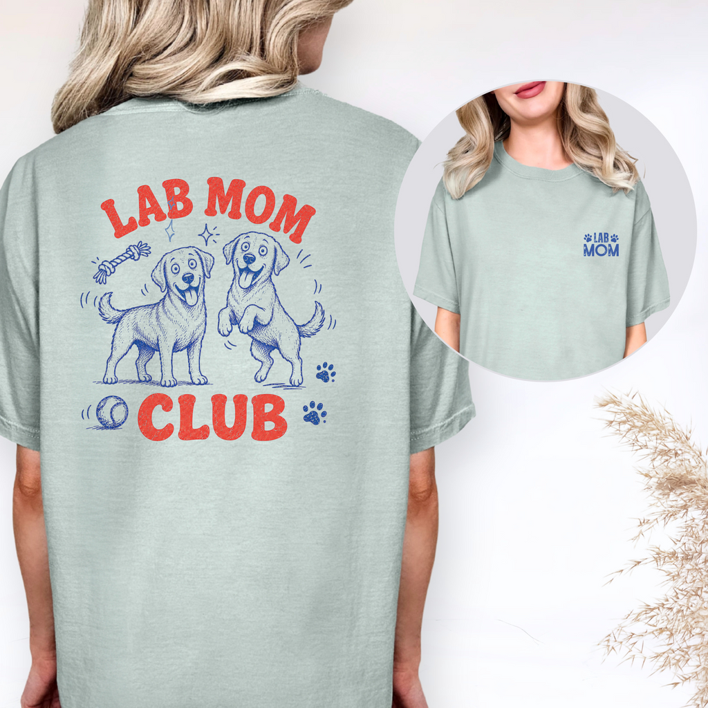 Lab Mom Club T-shirt