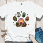 Adventure Buddy Dog Paw Comfort Colors T-Shirt