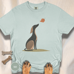 A Dog in Autumn T-shirt
