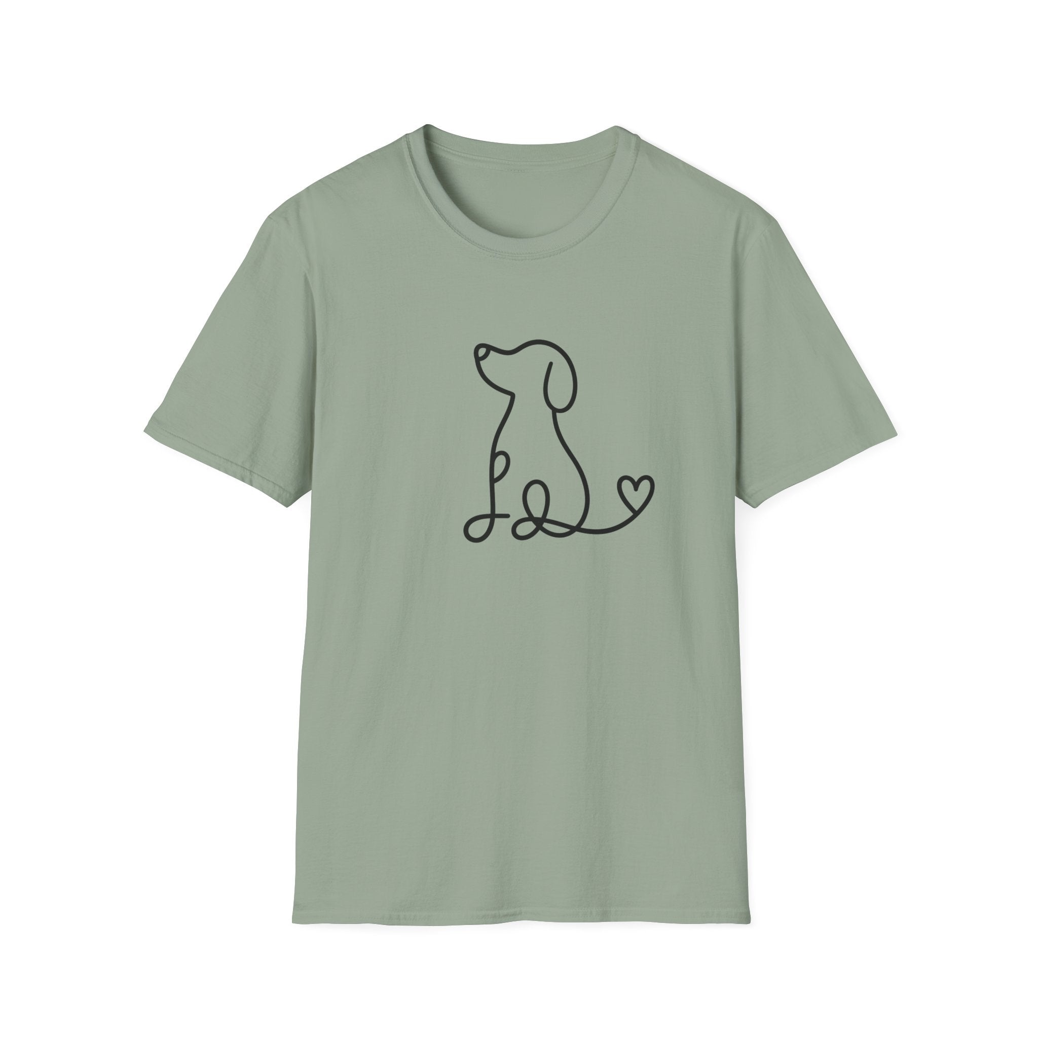 Doodle Dog-black- T-shirt