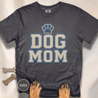 Dog Mom Faux Chenille Varsity T-Shirt