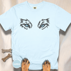 Ice Blue Eyes of the Grey Wolf  T-Shirt