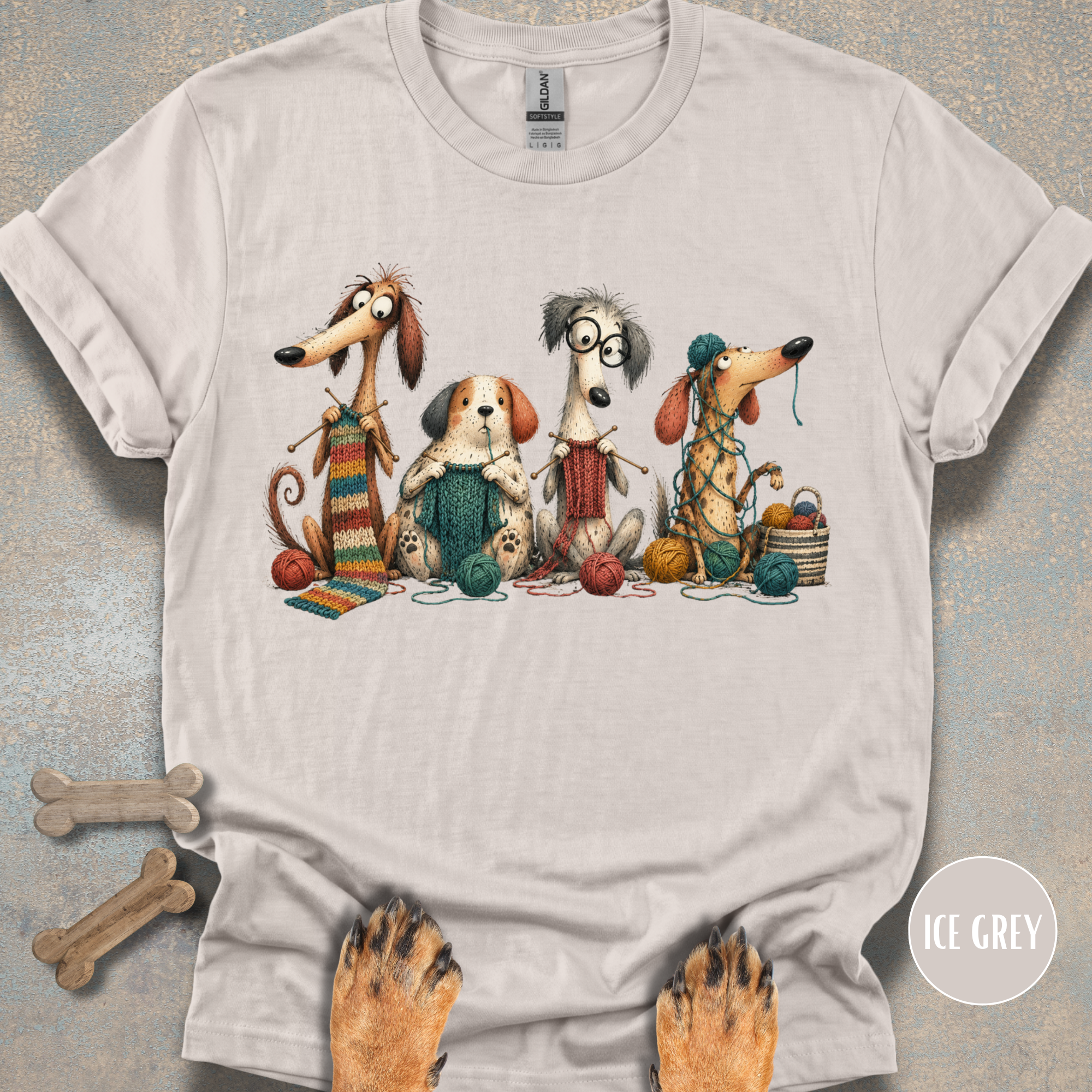 Dog Knitters T-shirt