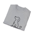 Doodle Dog-black- T-shirt